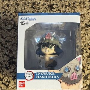 Masters Inosuke Hashibira Figure with Blue and Tan Accents